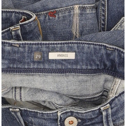 Replay Anbass Men Blue Skinny Slim Stretch Jeans W29 L33
