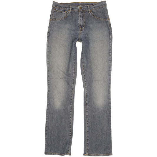 Levi's 595 Women Blue Straight Regular Stretch Jeans W28 L32