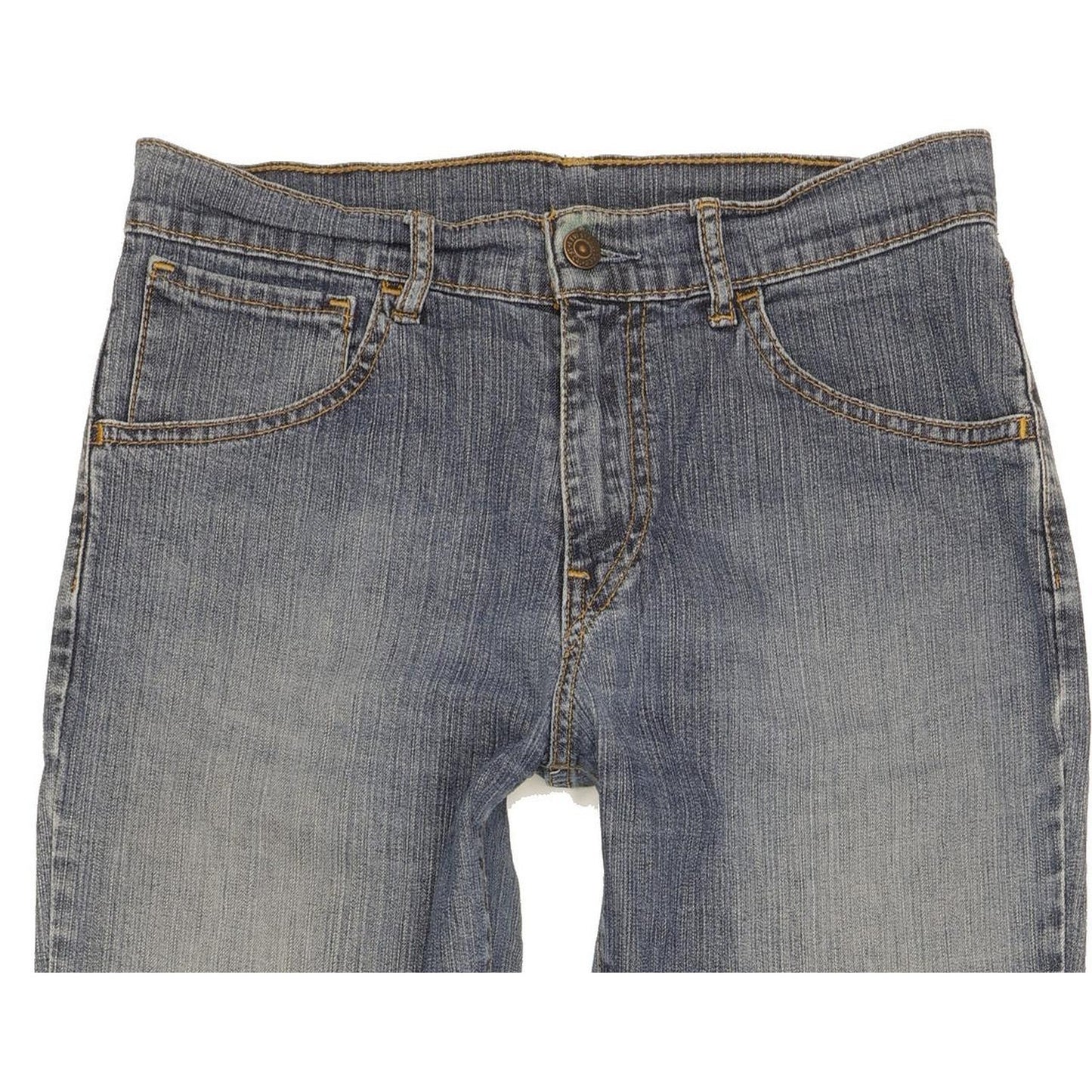 Levi's 595 Women Blue Straight Regular Stretch Jeans W28 L32