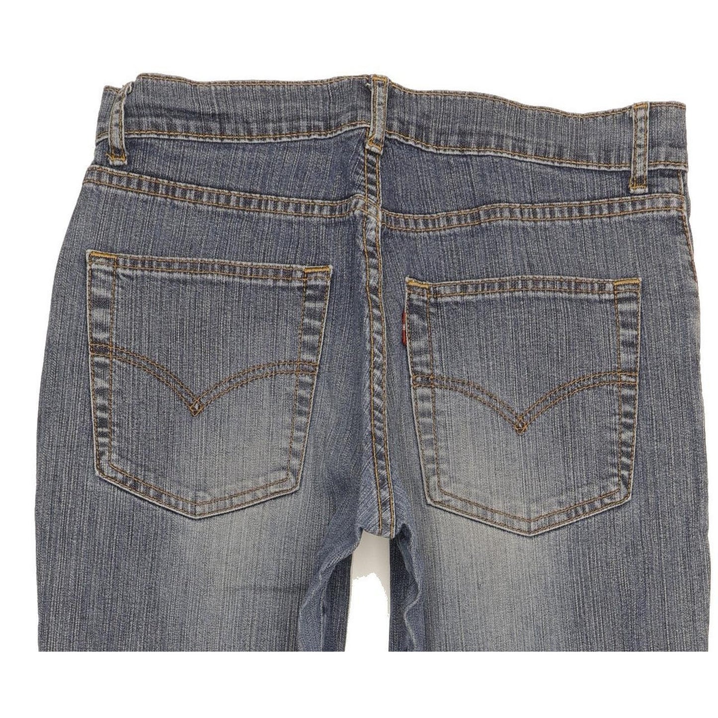 Levi's 595 Women Blue Straight Regular Stretch Jeans W28 L32