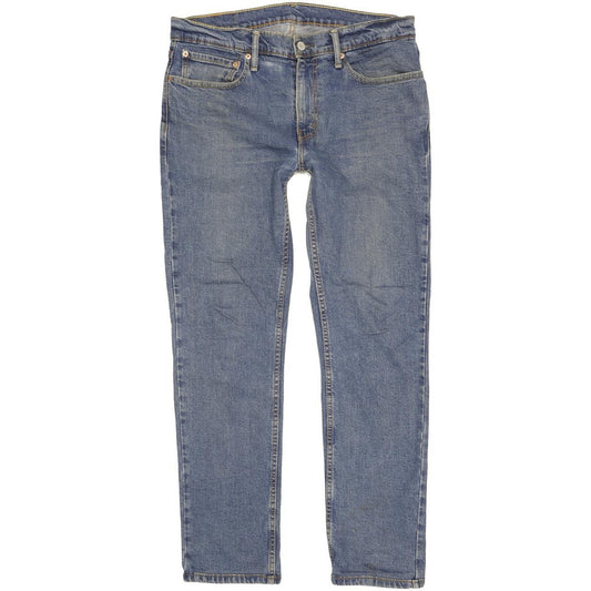 Levi's 511 Men Blue Straight Slim Stretch Jeans W34 L31