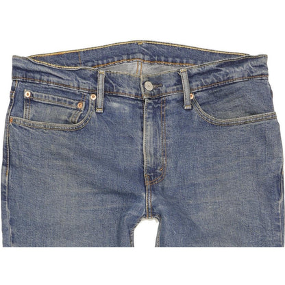 Levi's 511 Men Blue Straight Slim Stretch Jeans W34 L31