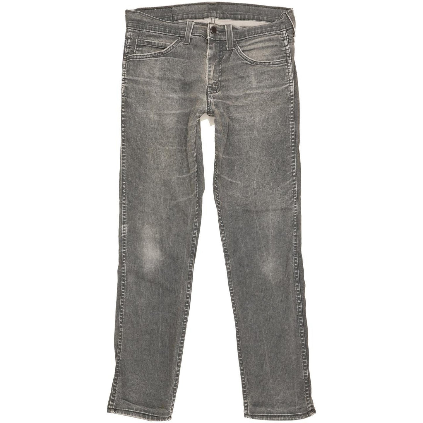 Levi's 511 Men Grey Straight Slim Stretch Jeans W31 L29