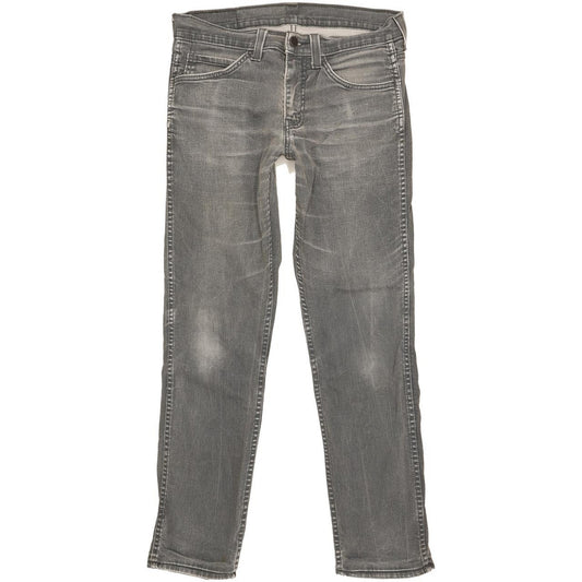 Levi's 511 Men Grey Straight Slim Stretch Jeans W31 L29