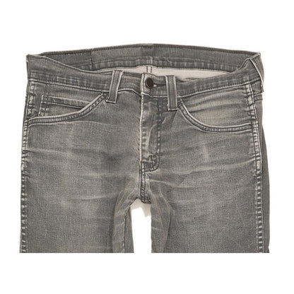Levi's 511 Men Grey Straight Slim Stretch Jeans W31 L29