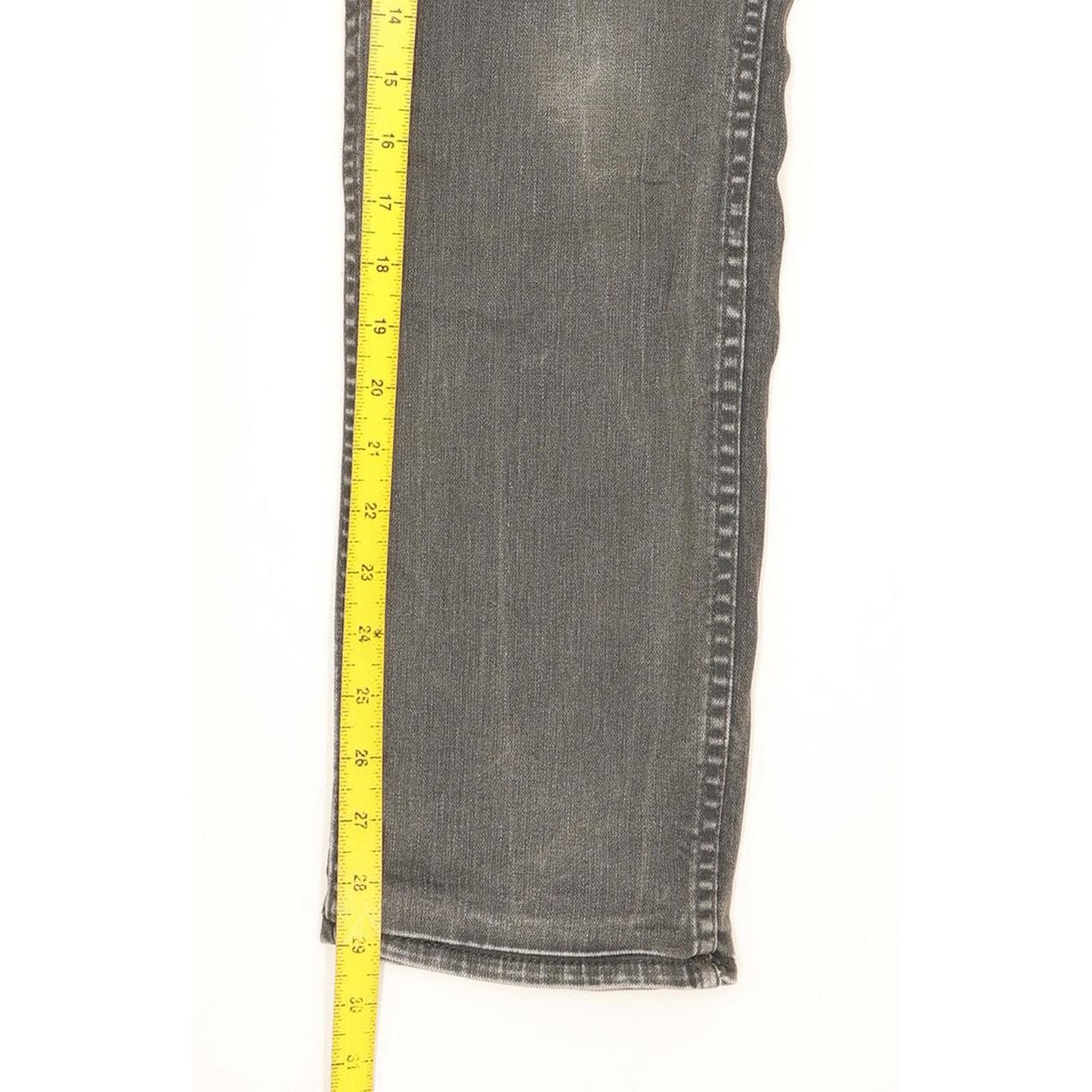 Levi's 511 Men Grey Straight Slim Stretch Jeans W31 L29
