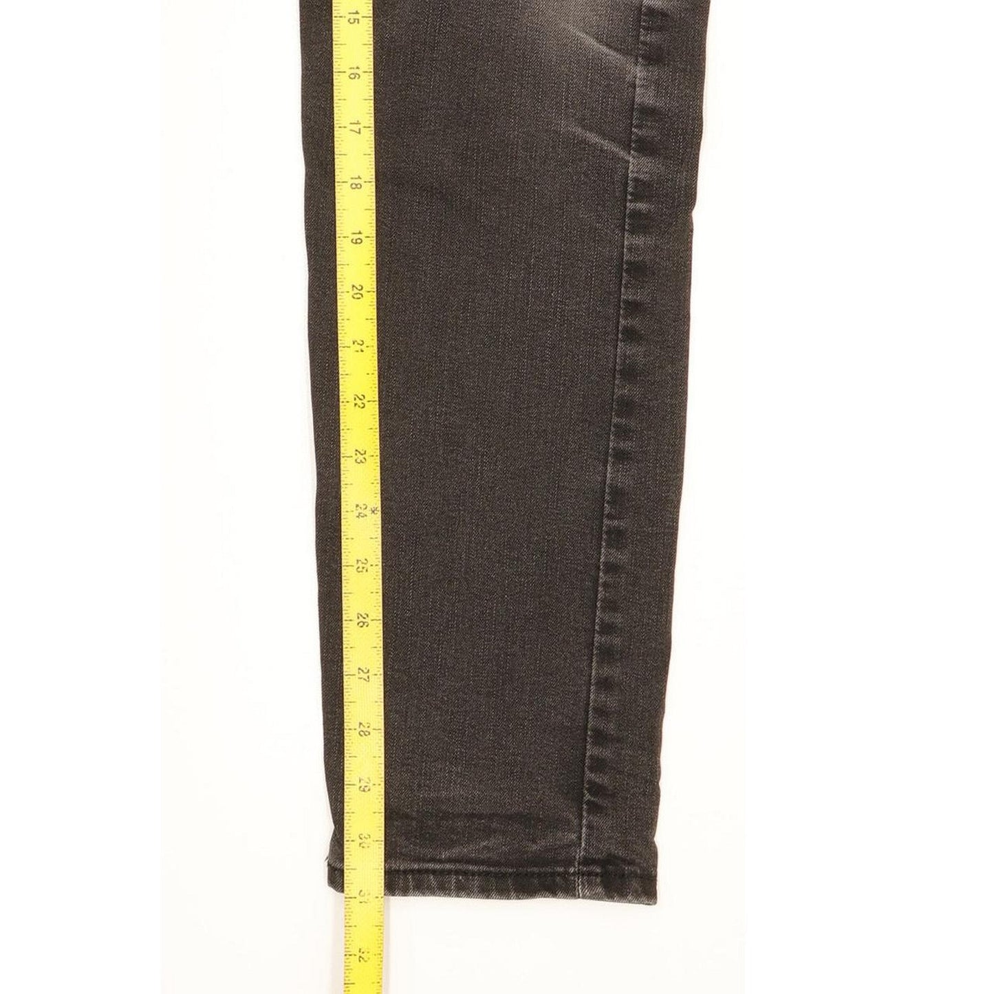 Levi's 512 Men Black Tapered Slim Stretch Jeans W33 L31