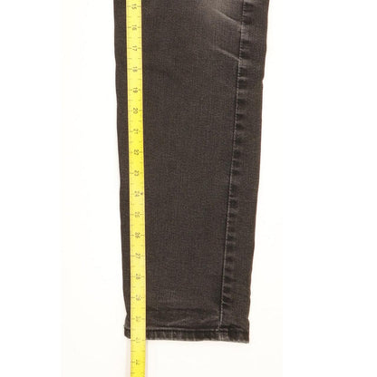 Levi's 512 Men Black Tapered Slim Stretch Jeans W33 L31