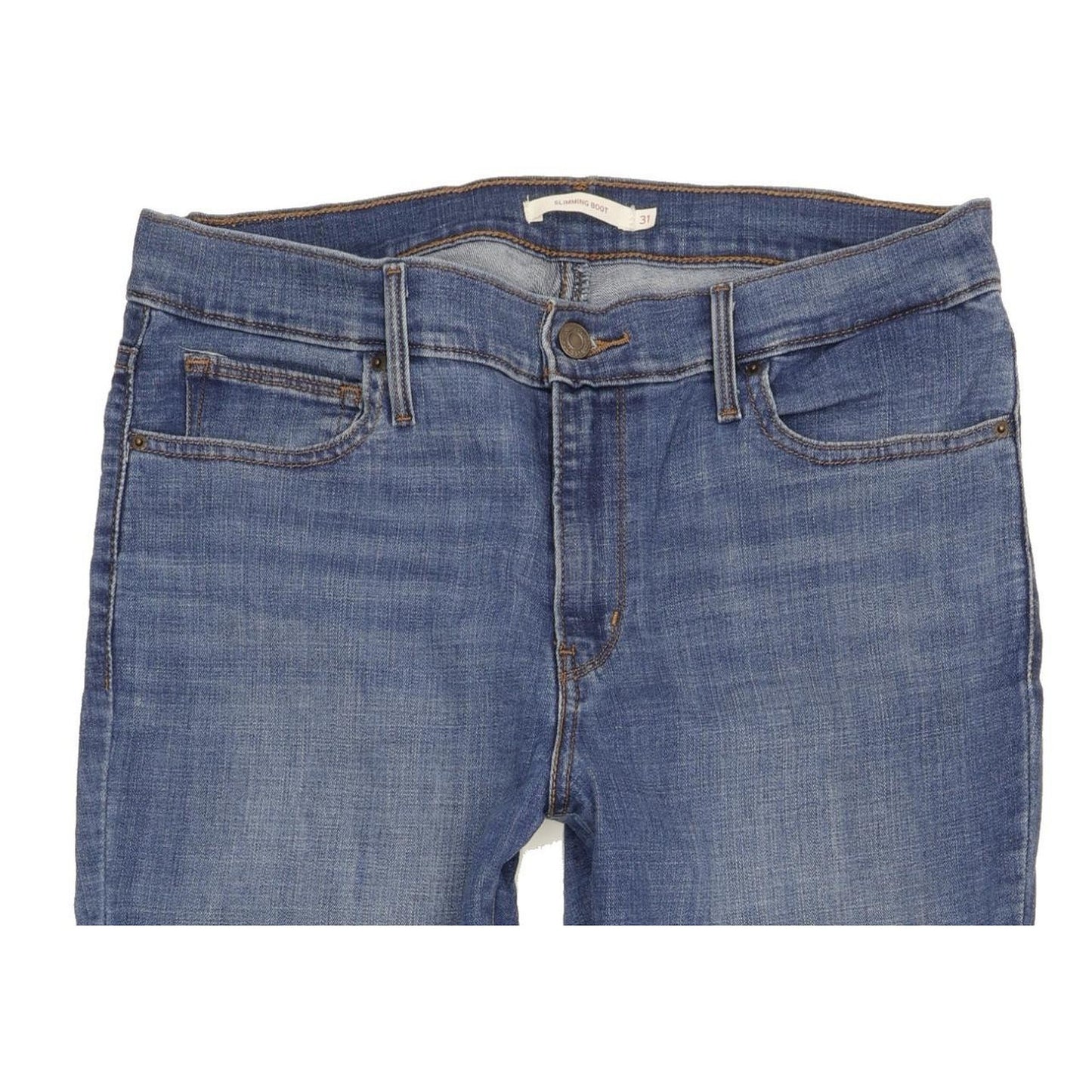 Levi's Slimming Women Blue Bootcut Slim Stretch Jeans W31 L32