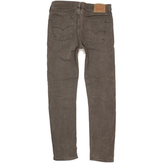 Levi's 510 Men Charcoal Skinny Slim Stretch Jeans W32 L31
