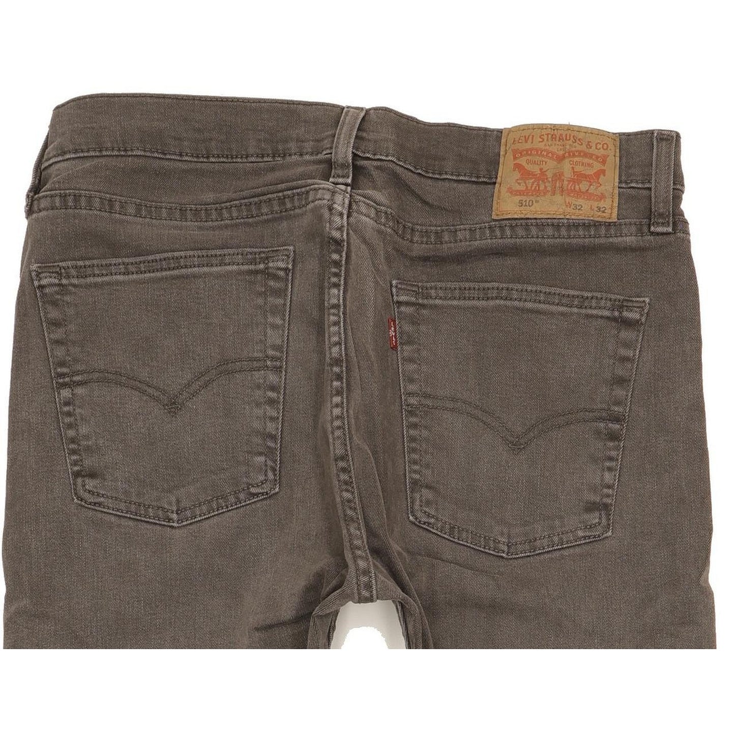 Levi's 510 Men Charcoal Skinny Slim Stretch Jeans W32 L31