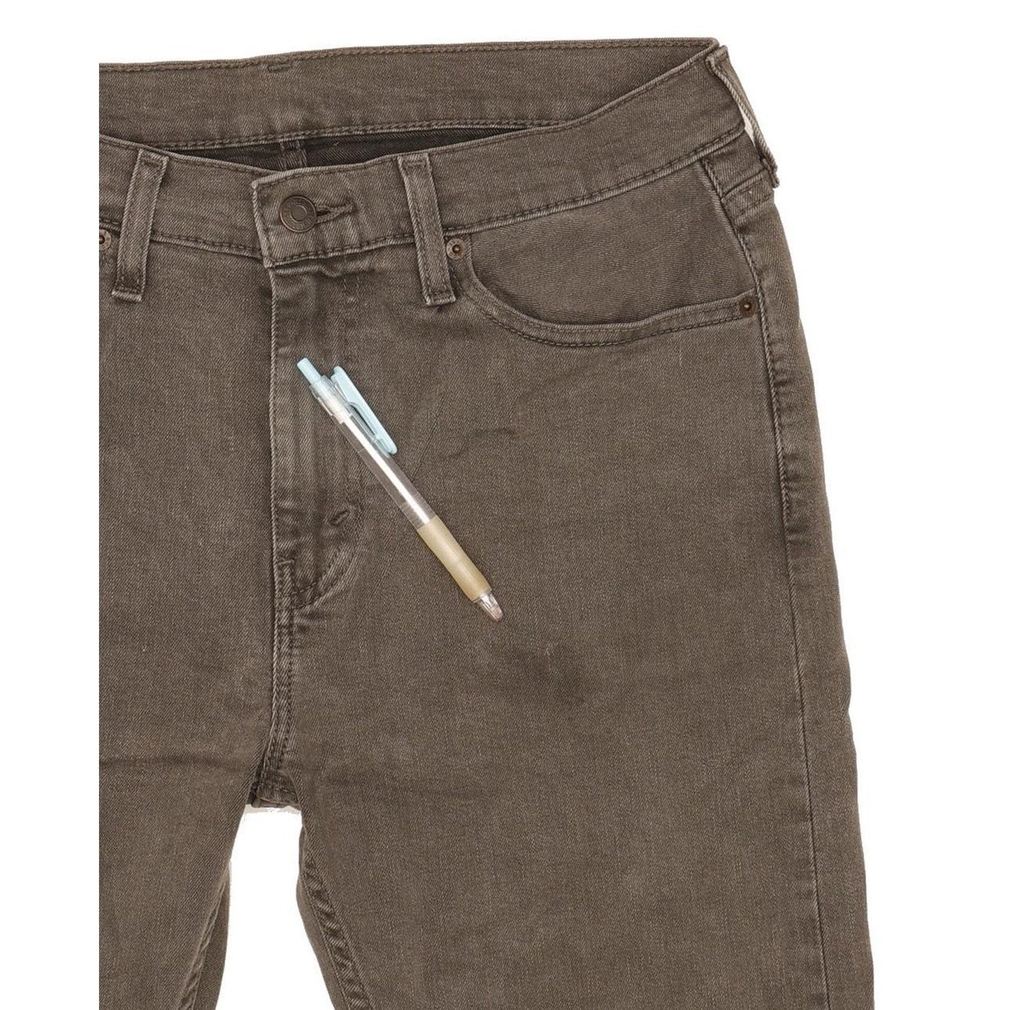 Levi's 510 Men Charcoal Skinny Slim Stretch Jeans W32 L31