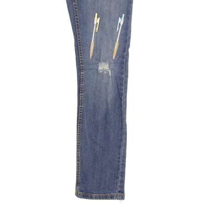 Levi's 510 Women Blue Skinny Slim Stretch Jeans W27 L27