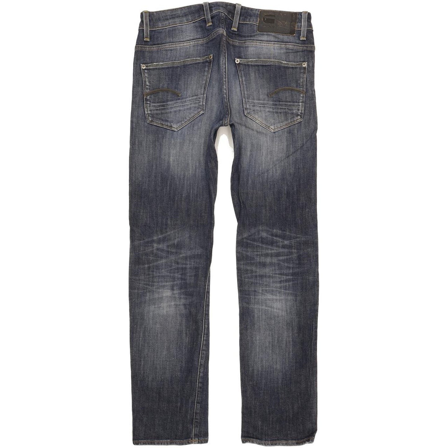 G-Star Revend Men Blue Straight Regular Stretch Jeans W33 L32