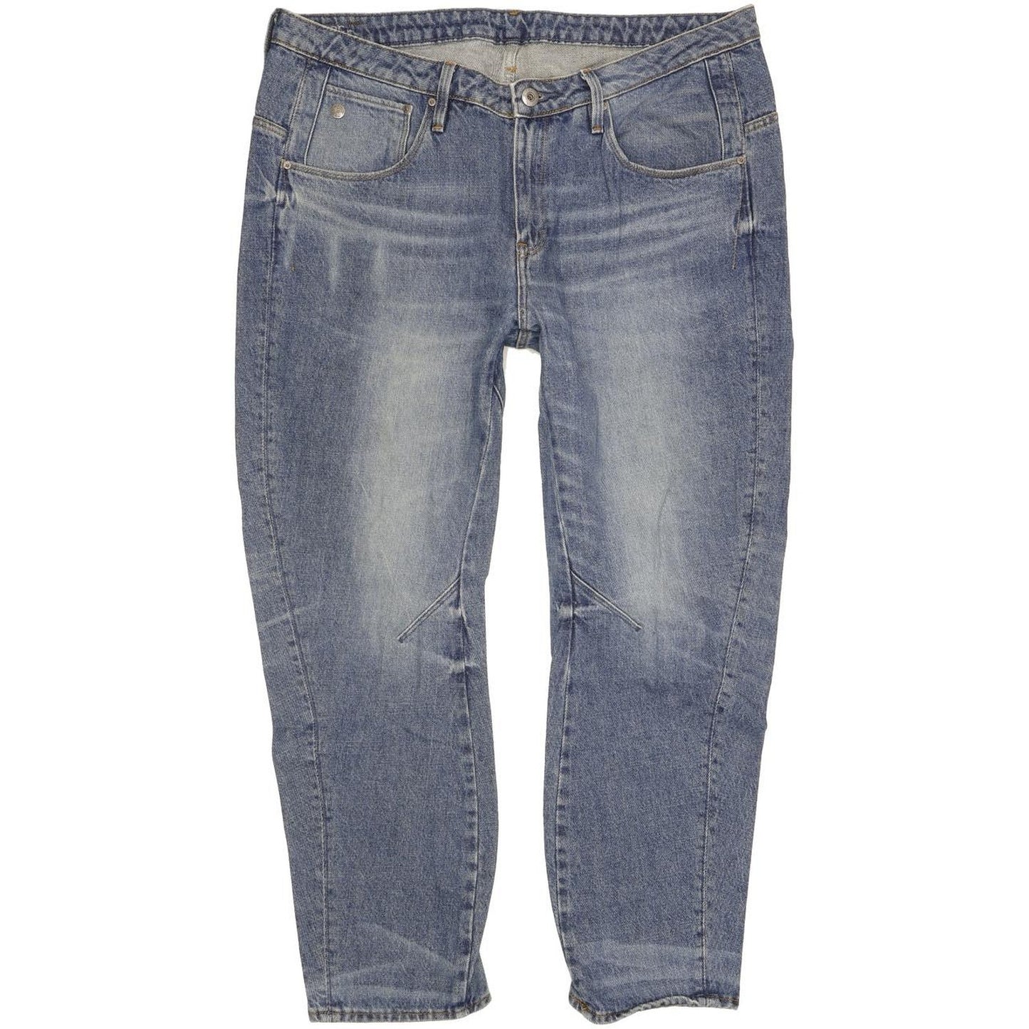 G-Star Arc 3D Women Blue Straight Loose Boyfriend Jeans W32 L30