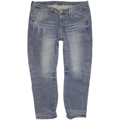 G-Star Arc 3D Women Blue Straight Loose Boyfriend Jeans W32 L30