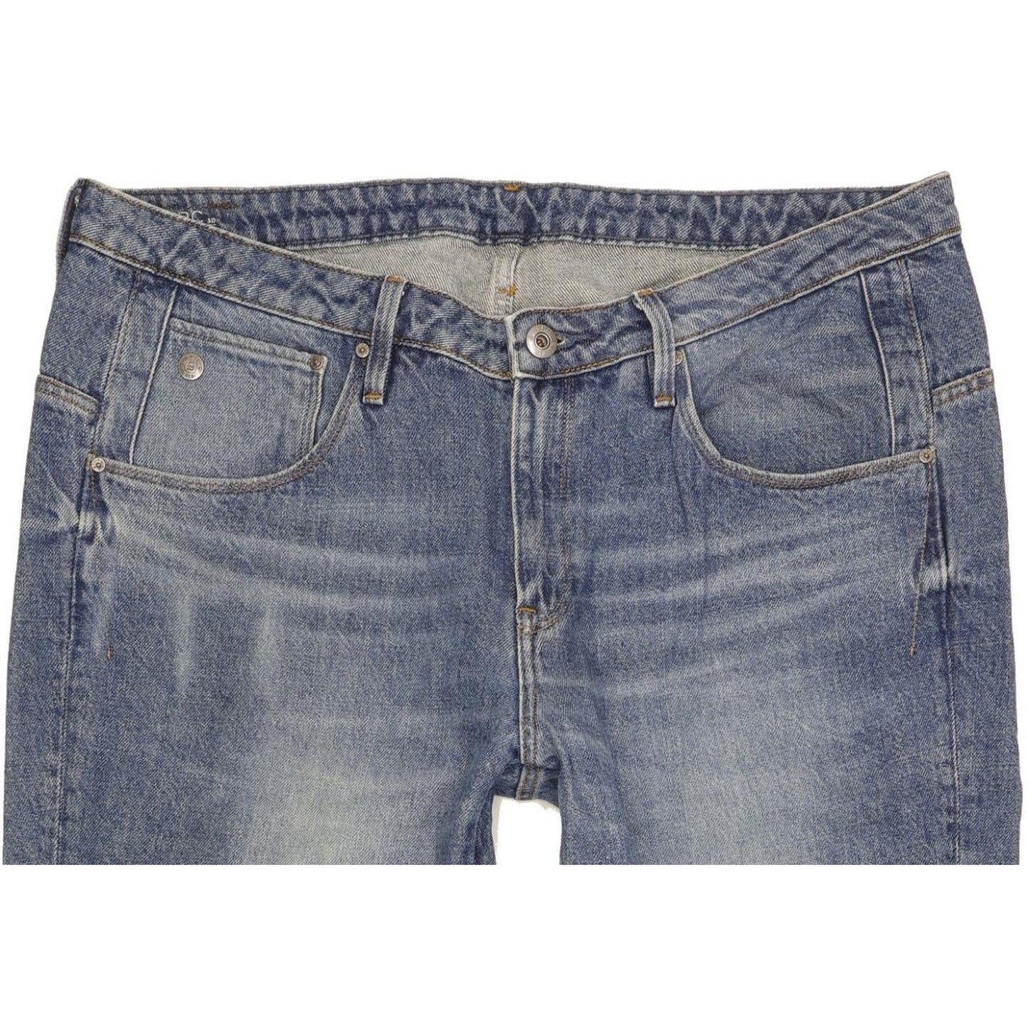 G-Star Arc 3D Women Blue Straight Loose Boyfriend Jeans W32 L30