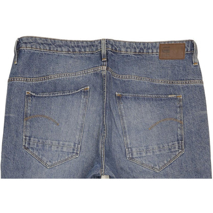 G-Star Arc 3D Women Blue Straight Loose Boyfriend Jeans W32 L30