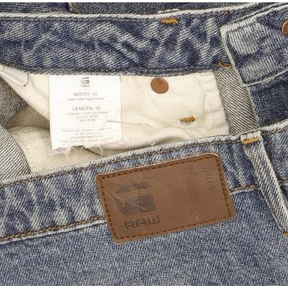 G-Star Arc 3D Women Blue Straight Loose Boyfriend Jeans W32 L30
