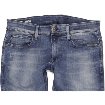G-Star Revend Men Blue Skinny Slim Jeans W32 L32