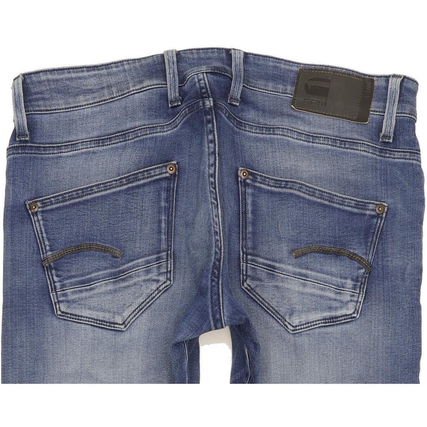 G-Star Revend Men Blue Skinny Slim Jeans W32 L32