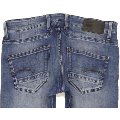 G-Star Revend Men Blue Skinny Slim Jeans W32 L32