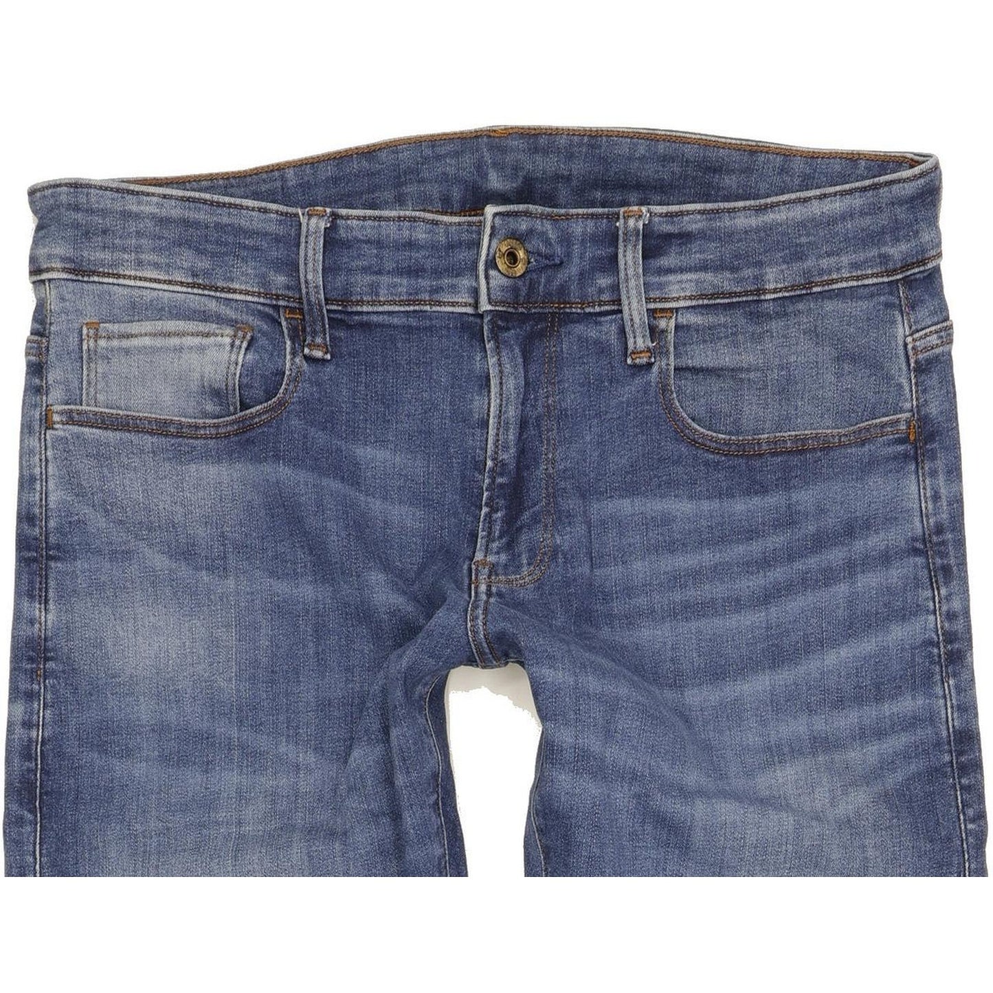 G-Star Men Blue Skinny Slim Jeans W32 L32
