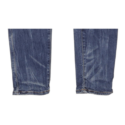 G-Star Men Blue Skinny Slim Jeans W32 L32