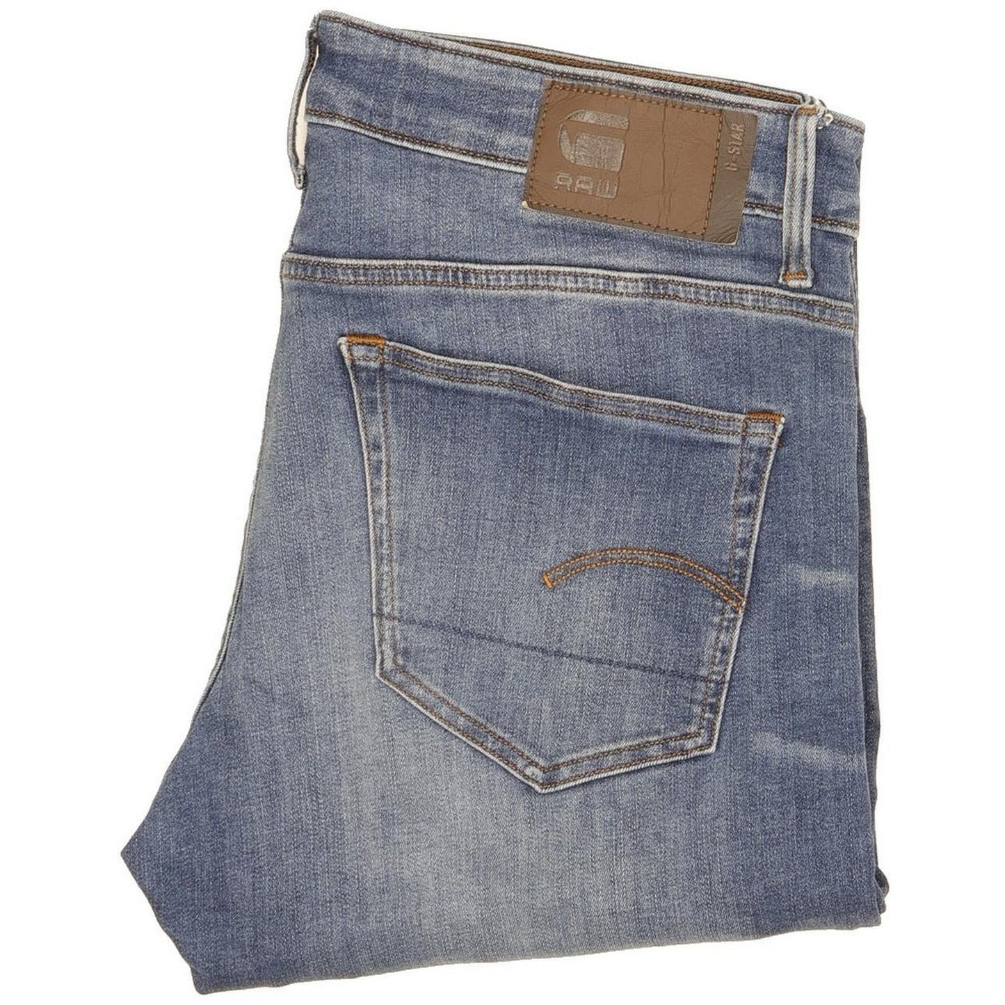 G-Star Men Blue Skinny Slim Jeans W32 L32
