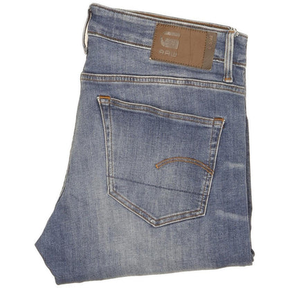 G-Star Men Blue Skinny Slim Jeans W32 L32