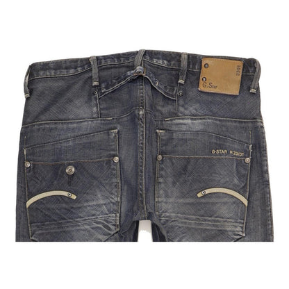 G-Star Men Blue Straight Slim Jeans W32 L31