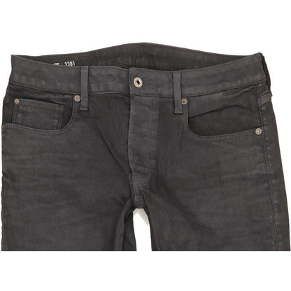 G-Star 3301 Men Grey Straight Slim Stretch Jeans W33 L28