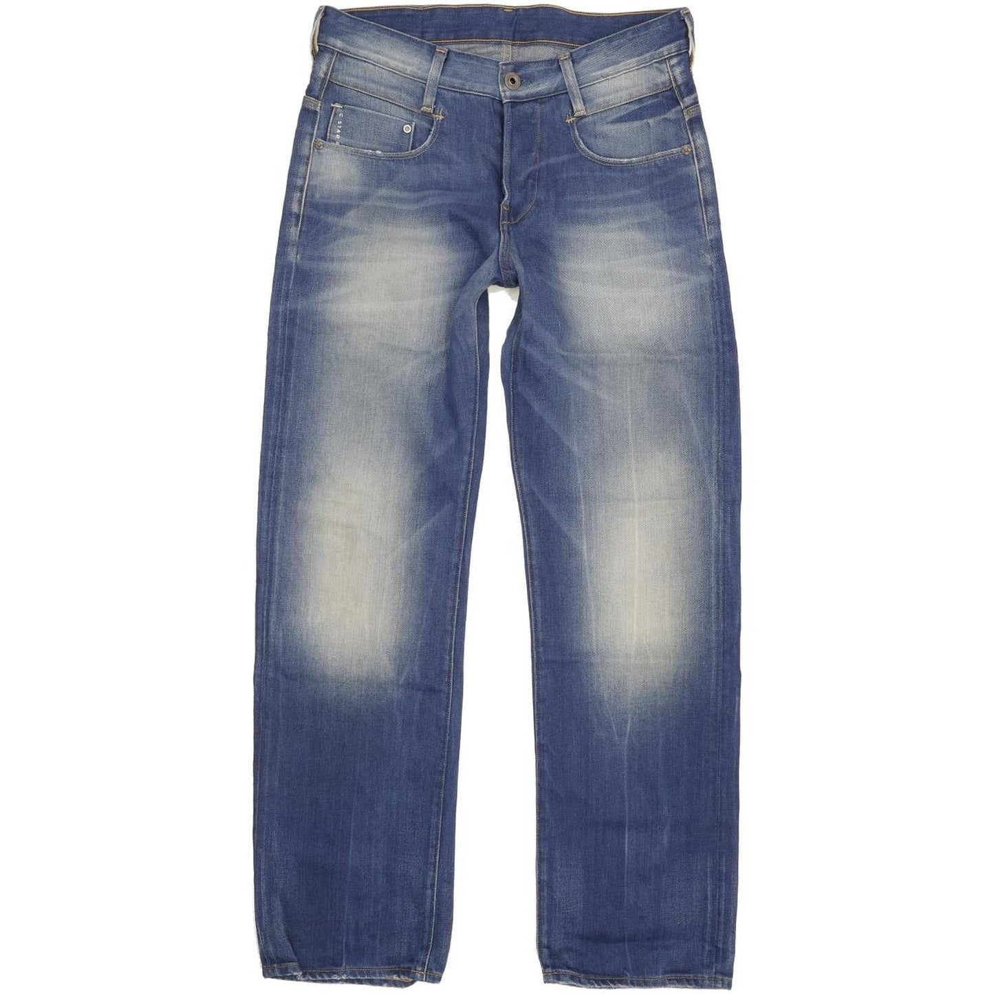 G-Star New Radar Men Blue Straight Loose Jeans W30 L32