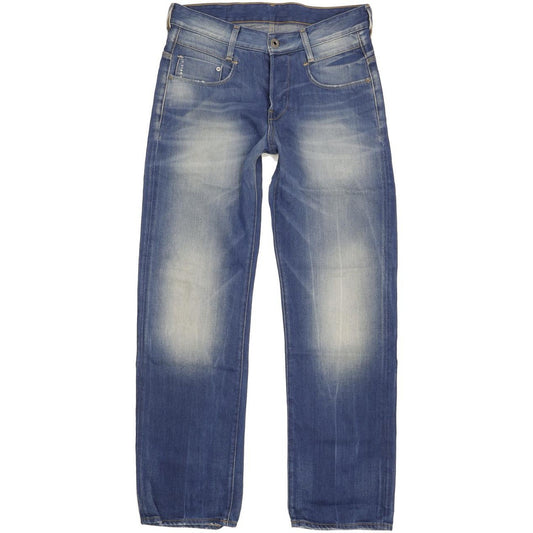 G-Star New Radar Men Blue Straight Loose Jeans W30 L32