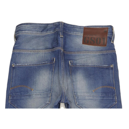 G-Star New Radar Men Blue Straight Loose Jeans W30 L32