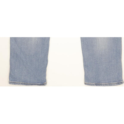 G-Star D-Staq Men Blue Straight Slim Stretch Jeans W31 L30