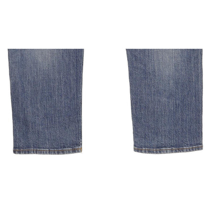 G-Star 3301 Men Blue Straight Slim Stretch Jeans W34 L31