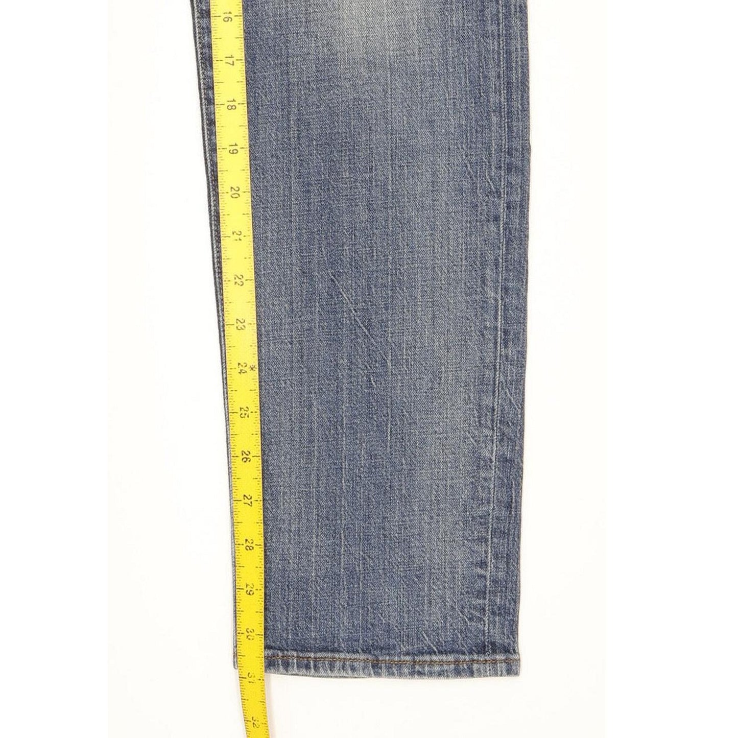 G-Star 3301 Men Blue Straight Slim Stretch Jeans W34 L31