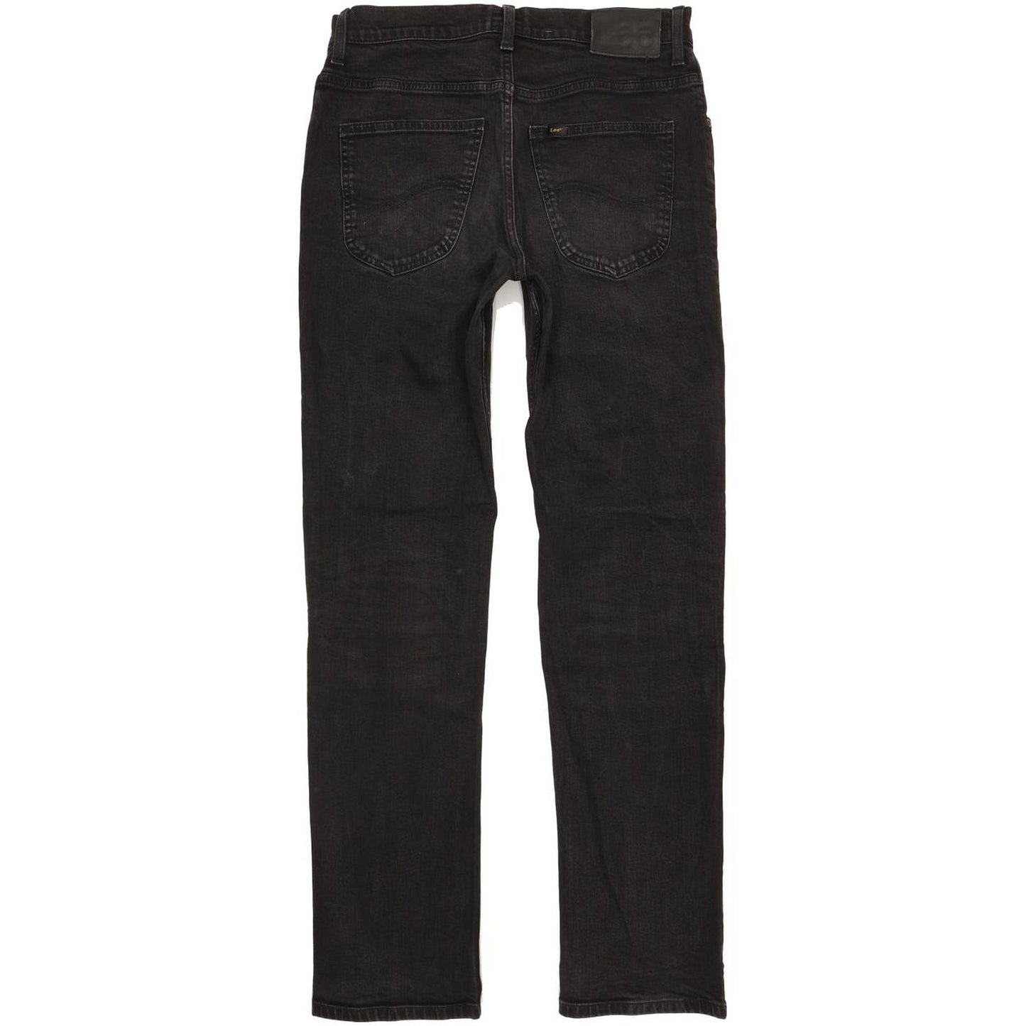 Lee Brooklyn Men Black Straight Regular Stretch Jeans W30 L32