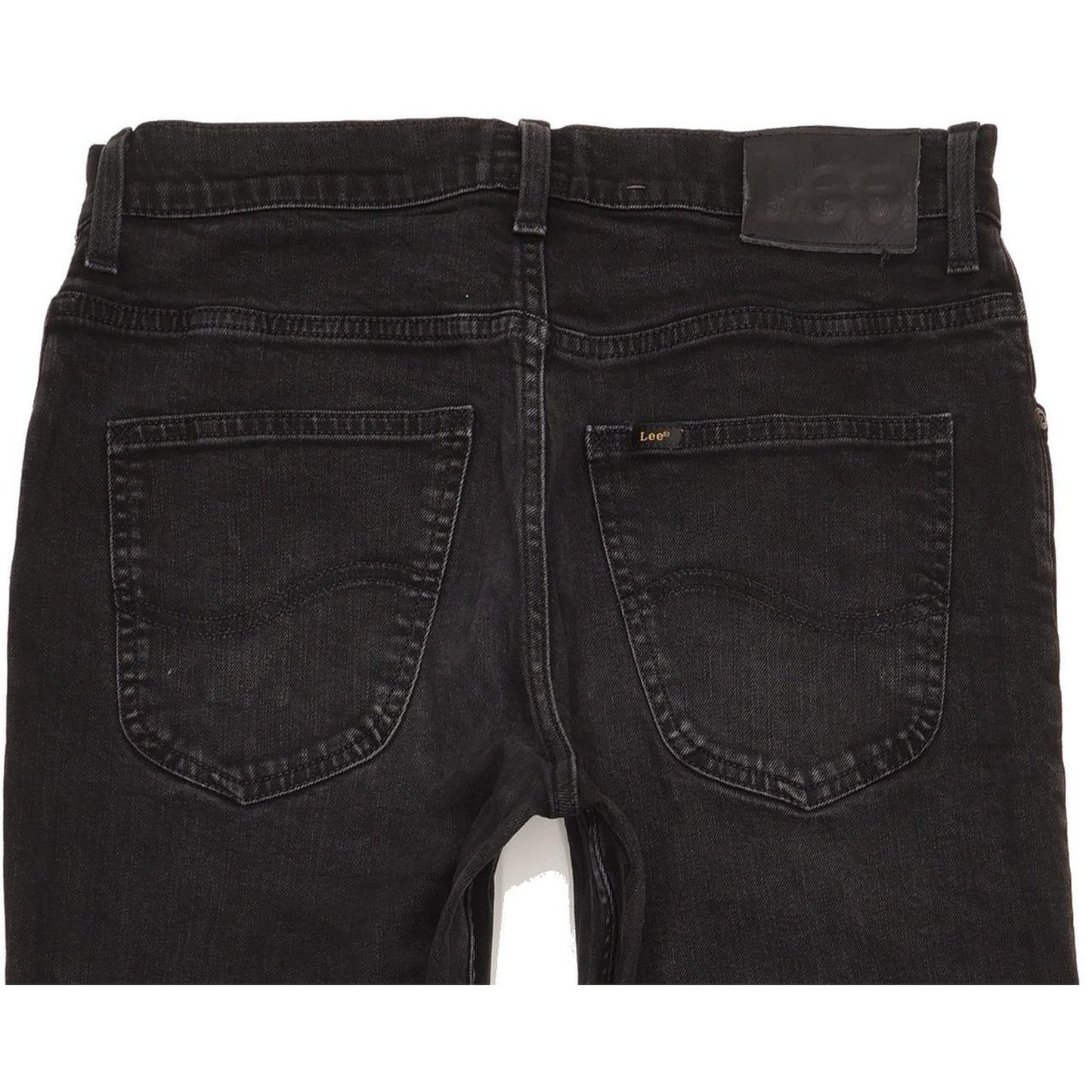 Lee Brooklyn Men Black Straight Regular Stretch Jeans W30 L32