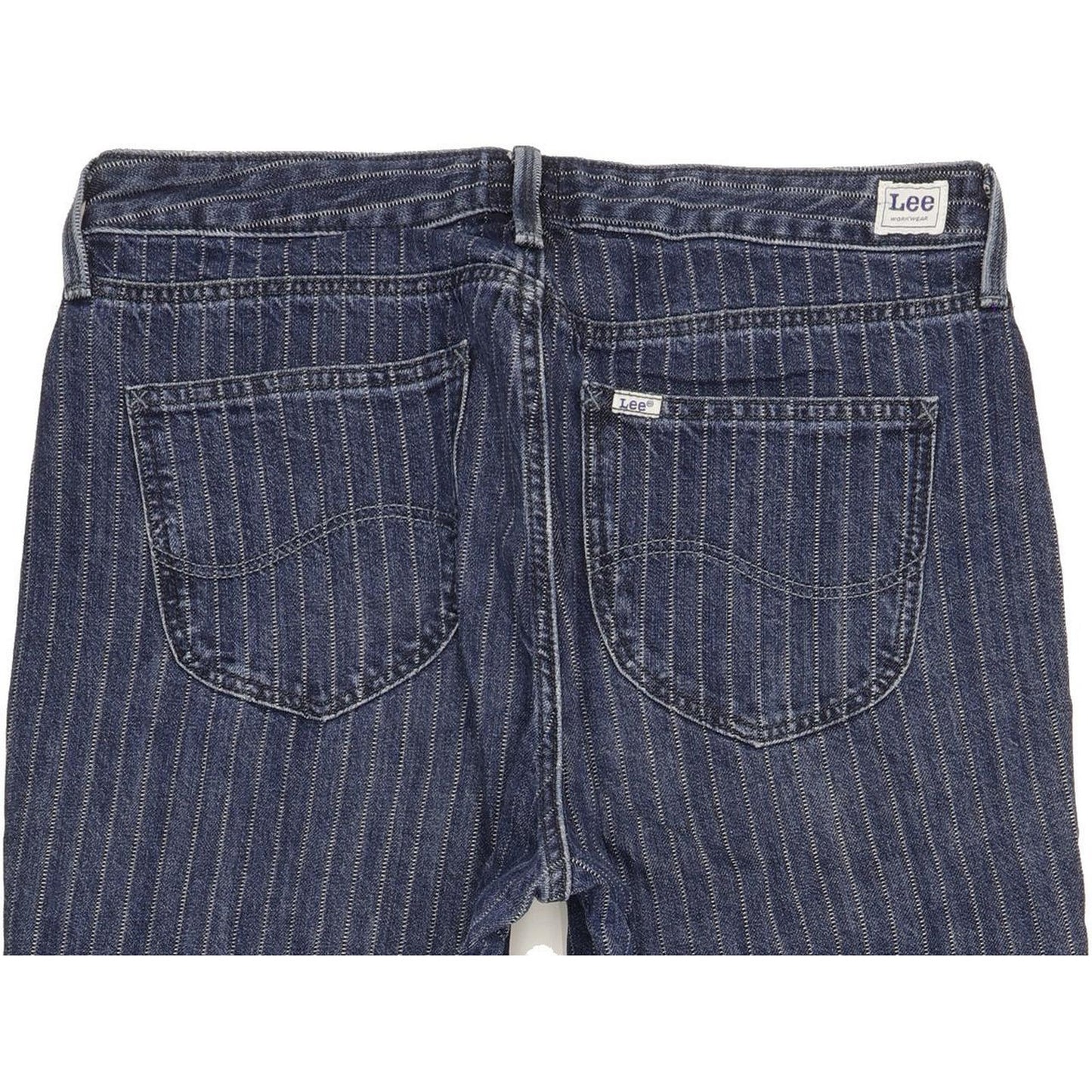 Lee Blue Straight Regular Mom Jeans High Waisted W31 L30