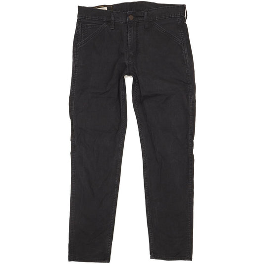 Levi's Hi-Ball Men Black Tapered Slim Stretch Jeans W30 L29