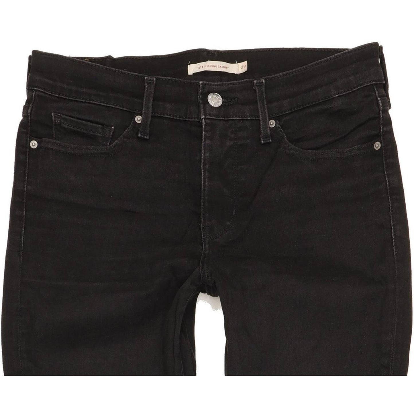 Levi's 311 Shaping Women Black Skinny Slim Stretch Jeans W29 L30