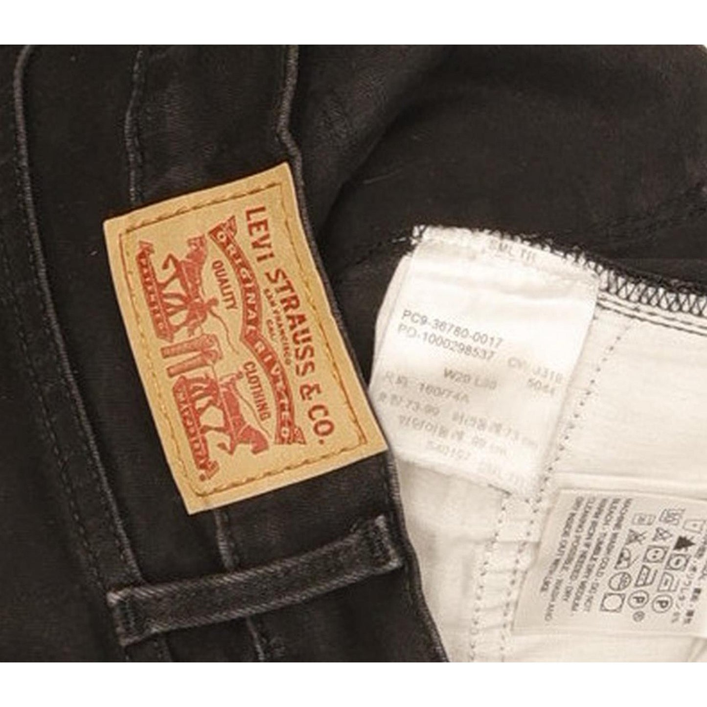 Levi's 311 Shaping Women Black Skinny Slim Stretch Jeans W29 L30