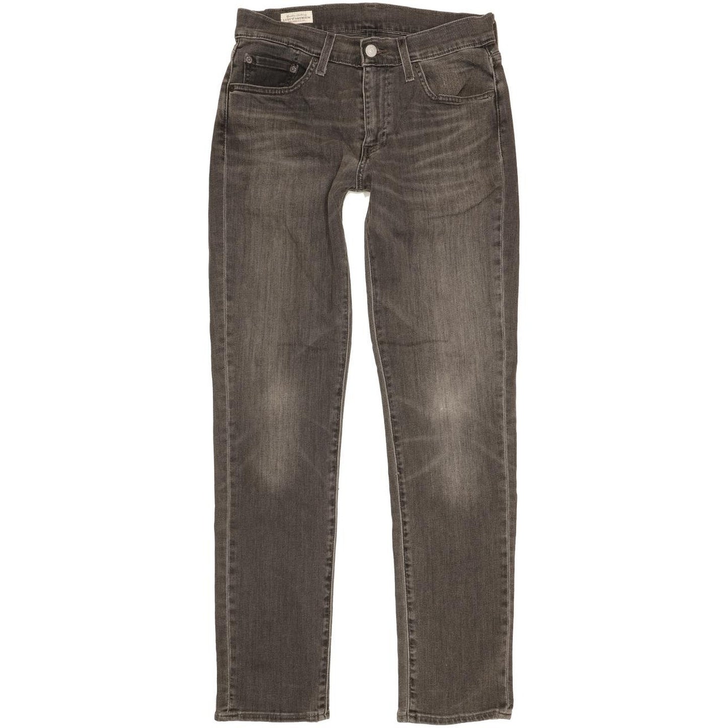 Levi's 511 Men Grey Straight Slim Stretch Jeans W30 L32