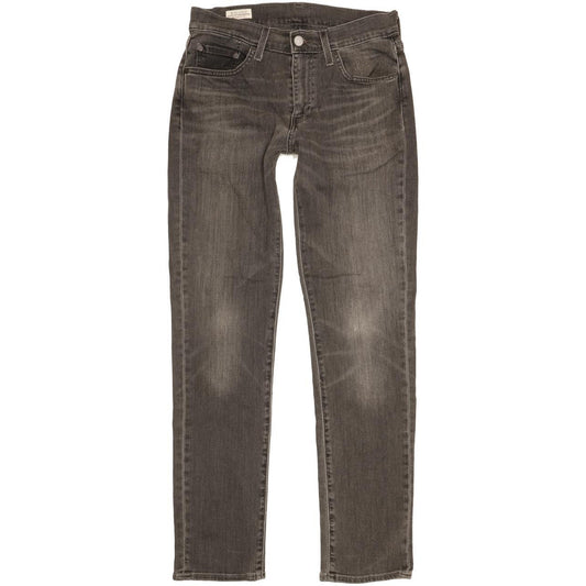 Levi's 511 Men Grey Straight Slim Stretch Jeans W30 L32