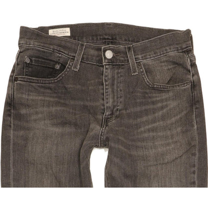 Levi's 511 Men Grey Straight Slim Stretch Jeans W30 L32