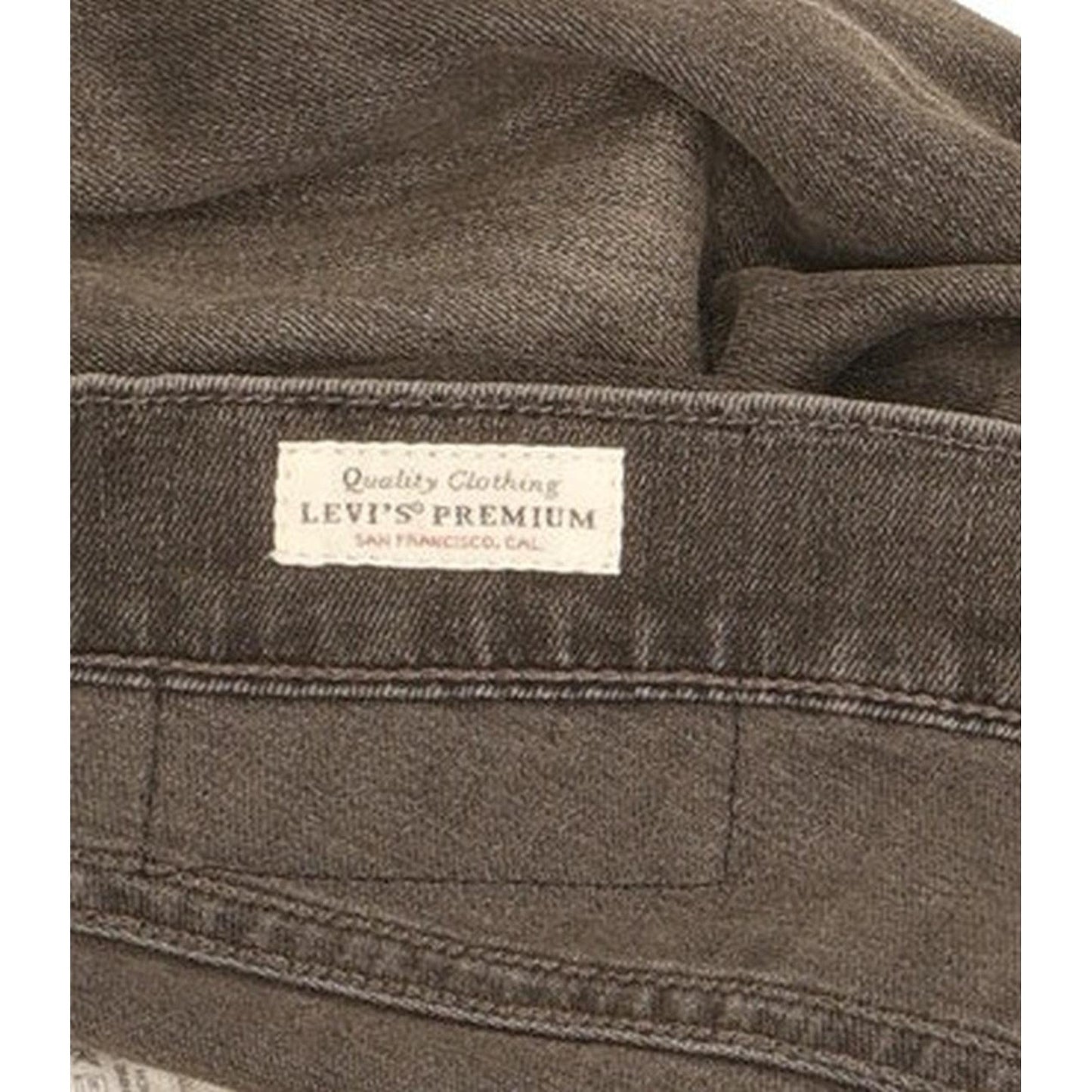 Levi's 511 Men Grey Straight Slim Stretch Jeans W30 L32