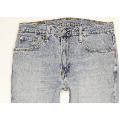 Levi's 512 Men Blue Tapered Slim Stretch Jeans W33 L31