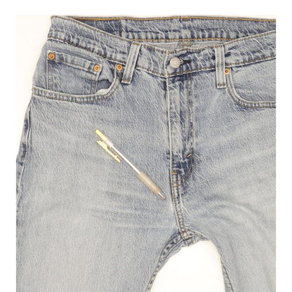 Levi's 512 Men Blue Tapered Slim Stretch Jeans W33 L31